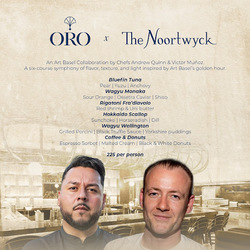 ORO x The Noortwyck: Two Nights Only