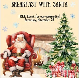 Annual Free Breakfast with Santa at Waukesha Elks Lodge