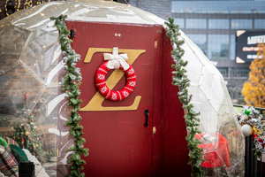 Globes on the Terrace