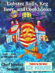 Lobster Roll Lunch with Chef Jeremy Sewall at Turkey and the Wolf Icehouse