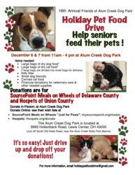 Join a tradition of kindness at the Holiday Pet Food Drive & help seniors feed their pets