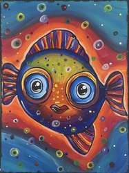 "Groovy Guppy" In-Studio Paint Party!