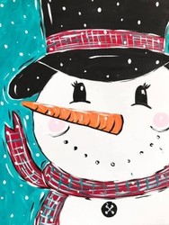 "Frosty"  In-Studio Paint Party!
