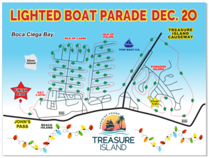 Treasure Island Holiday Lighted Boat Parade