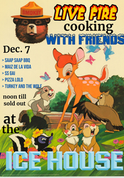 Turkey and the Wolf Icehouse Presents Live Fire: Cooking with Friends