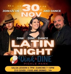 Latin Night in the Pickleball Park