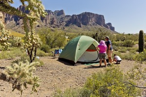Arizona Family Campout at Lost Dutchman State Park