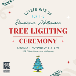 Downtown Melbourne Tree Lighting & Candlelight Shopping