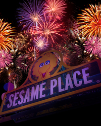 New Year's Eve Fireworks at Sesame Place Philadelphia