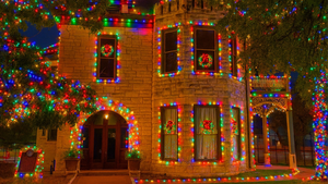 Historic Home Lighting Ceremony