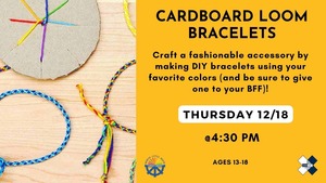 Cardboard Loom Friendship Bracelets