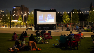 Holiday Movies by Moonlight at Hemisfair: Elf