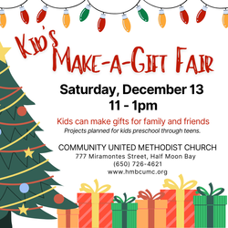 Kid's Make-a-Gift Fair  *FREE*