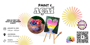 Paint & Açaí Party at Açaí Brasil 💜