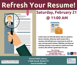 Let's Refresh Your Resume!