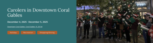 Carolers in Downtown Coral Gables