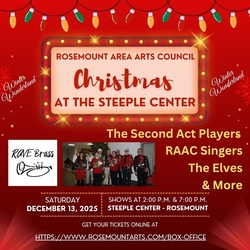 RAVE Brass will perform in the Rosemount Area Arts Council's "Christmas at the