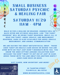Small Business Saturday Psychic & Healing Fair