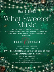 Davis Chorale Holiday Concert