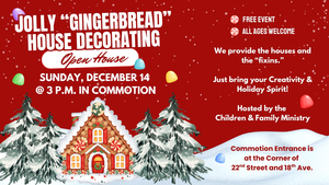 Jolly "Gingerbread" Open House
