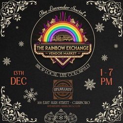 🎄🌈 The Lavender Social's RAINBOW EXCHANGE Vendor Market! 🌈🎄