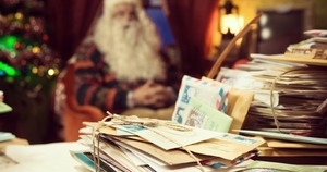 Downtown Naperville Letters to Santa Mailbox