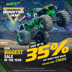 Monster Jam Cyber Week Discounts