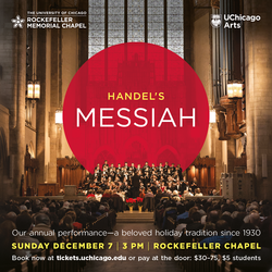 Handel's Messiah at Rockefeller Chapel