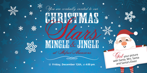 Hefner Mansions Christmas Stars Mingle & Jingle.