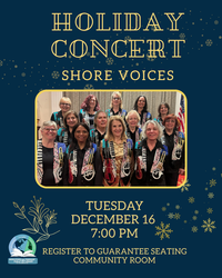 Shore Voices Holiday Concert at the Library
