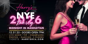 Midnight in Manhattan - A Harry’s Signature New Year's Eve Party