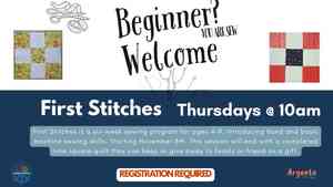 First Stitches (Registration Required)