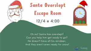 Santa Overslept Escape Room