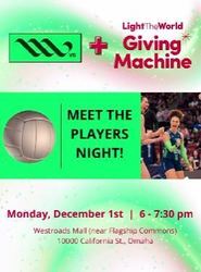 Community, Volleyball Join Forces When Giving Machine Omaha Hosts LOVB Nebraska