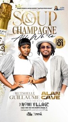 Soup and Champagne All White Affair