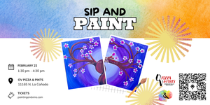 Friendship Tree Paint and Sip at OV Pizza