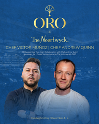 ORO x The Noortwyck - Chef Dinner