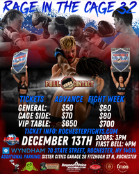 Full Contact Promotions "Rage IN THE Cage 32"