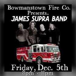 James Supra Band @ Bowmanstown Vol. Fire Co.