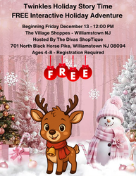 Twinkles Holiday Story Time FREE Interactive Holiday Adventure