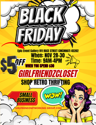 Black Friday Retro Thrifting w/ GirlfriendzCloset"
