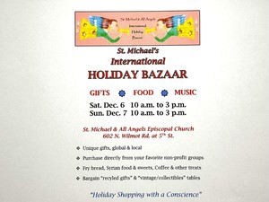 St Michael's International HOLIDAY BAZAAR