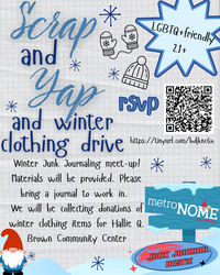Scrap & Yap + Winter Clothing Drive