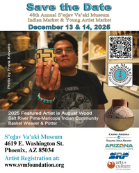 48th Annual S'edav Va'aki Museum Indian Market
