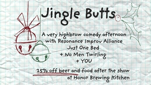 Jingle Butts: Holiday Comedy Show $10