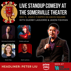 Popcorn Comedy with Peter Liu (Amazon Prime)