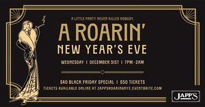 A Roarin' New Year's Eve