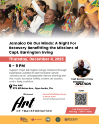 Jamaica On Our Minds: A Night of Recovery Benefitting Experience Aviation