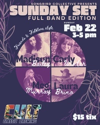Songbird Collective Presents: Sunday Set Full Band Edition