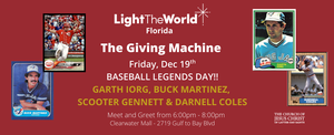 Giving Machine Event with Meet and Greet: Baseball Legends